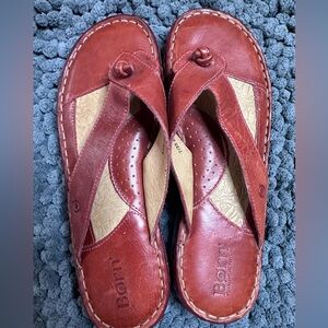 Born Red Maita Leather sandals
